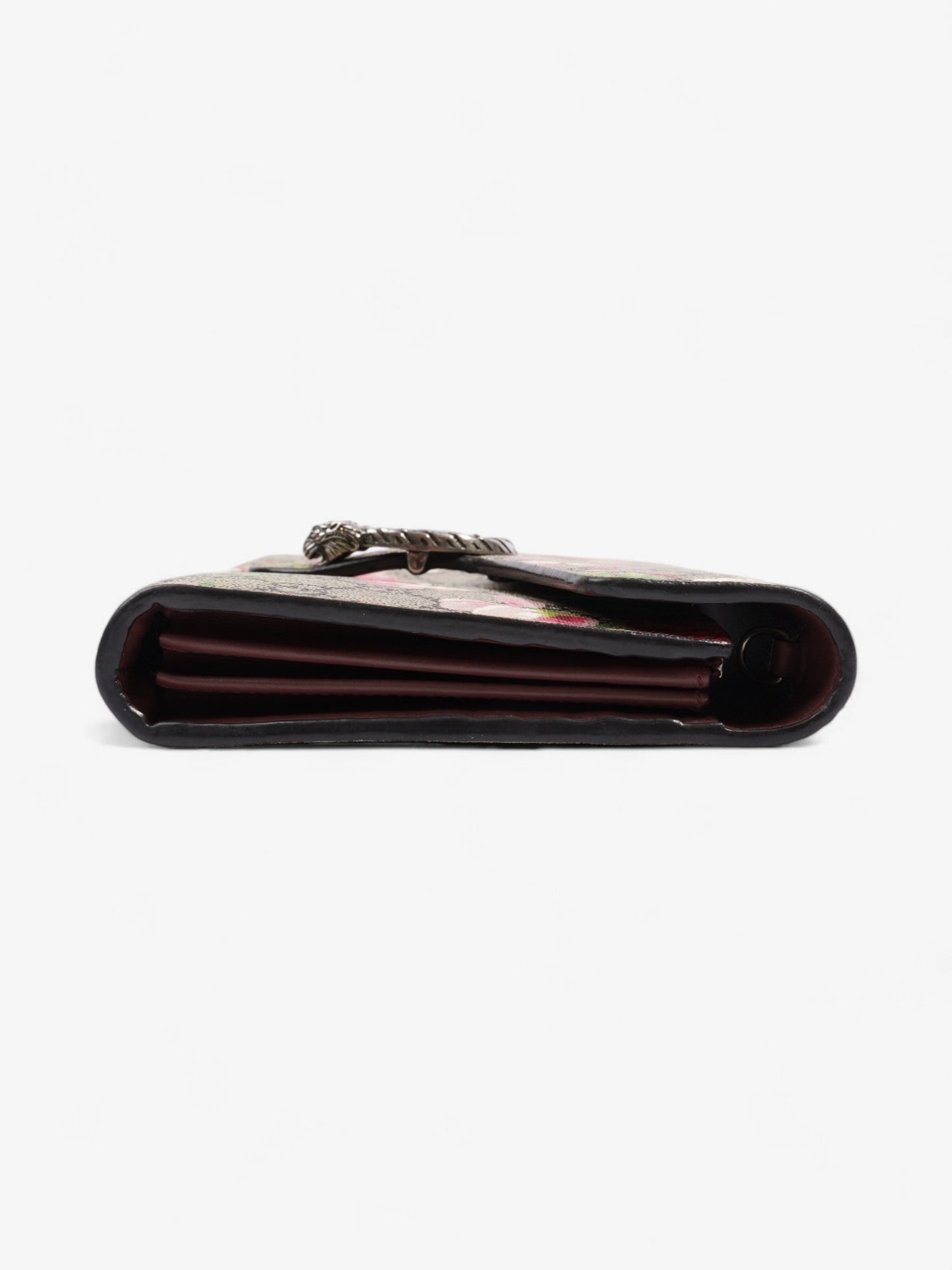 Gucci Dionysus Chain Wallet GG Supreme / Bloom Coated Canvas