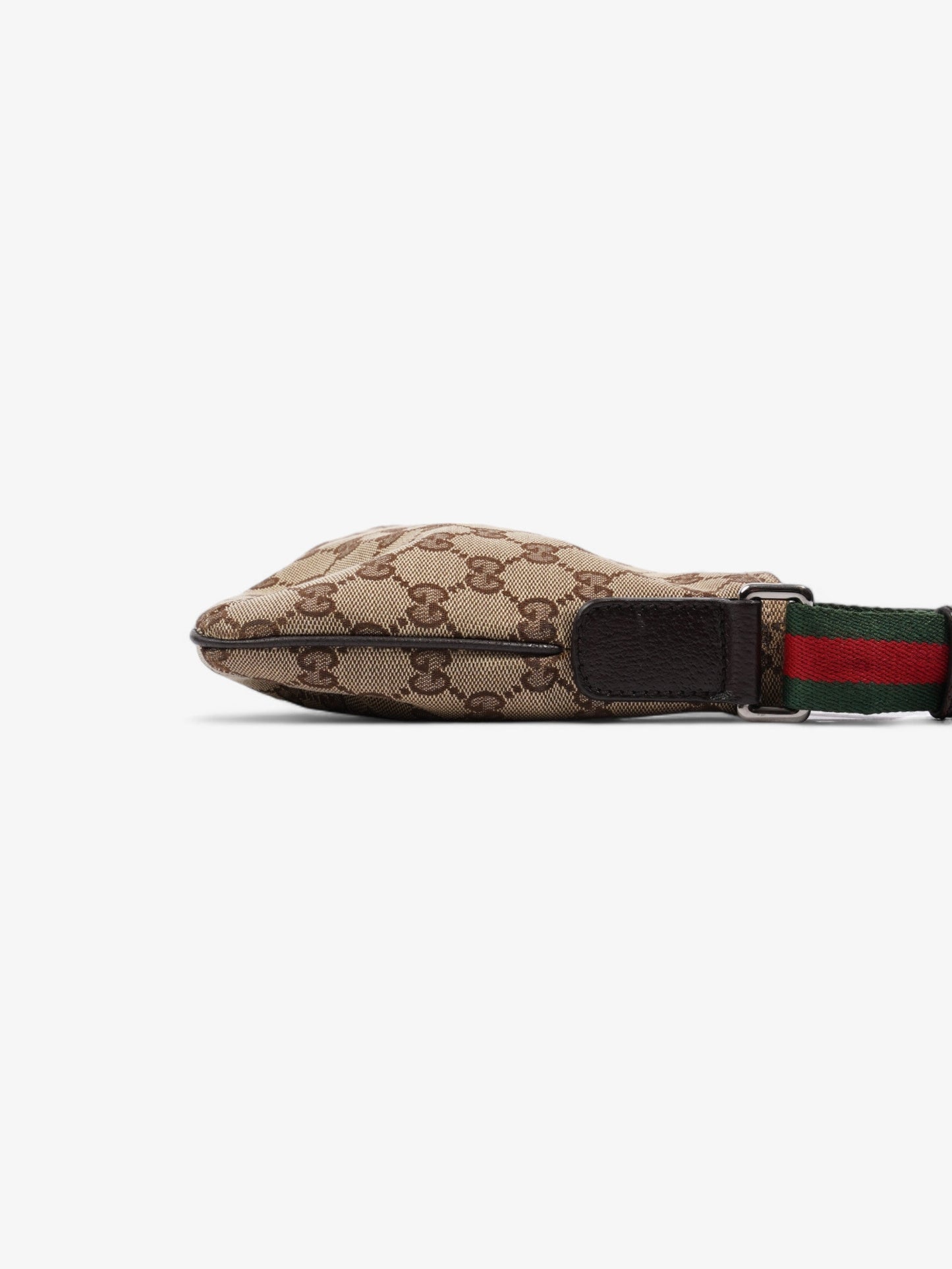 Gucci GG Rectangular Crossbody Bag GG Supreme / Red / Green Canvas