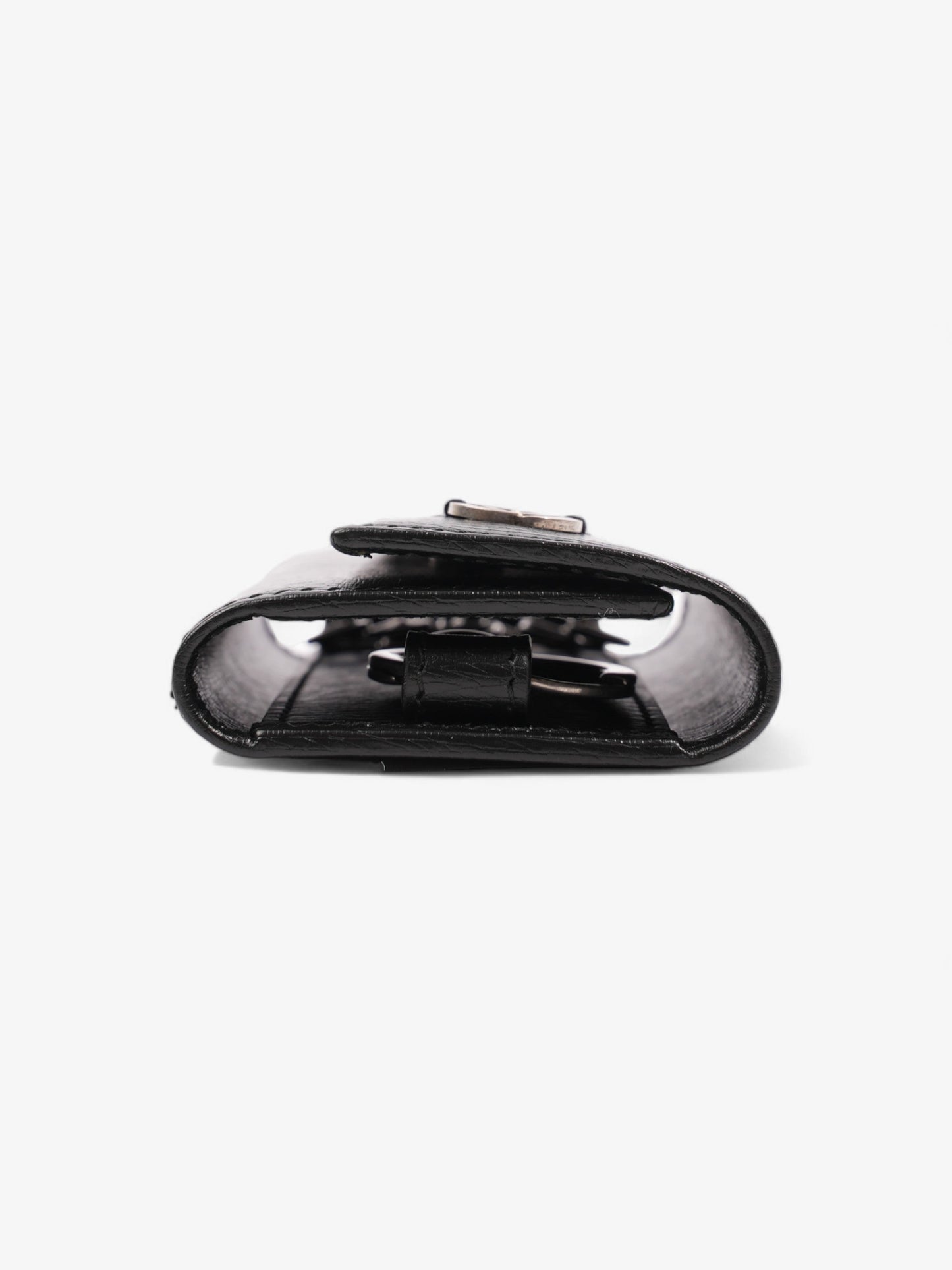 Gucci Interlocking G Key Case Black Leather