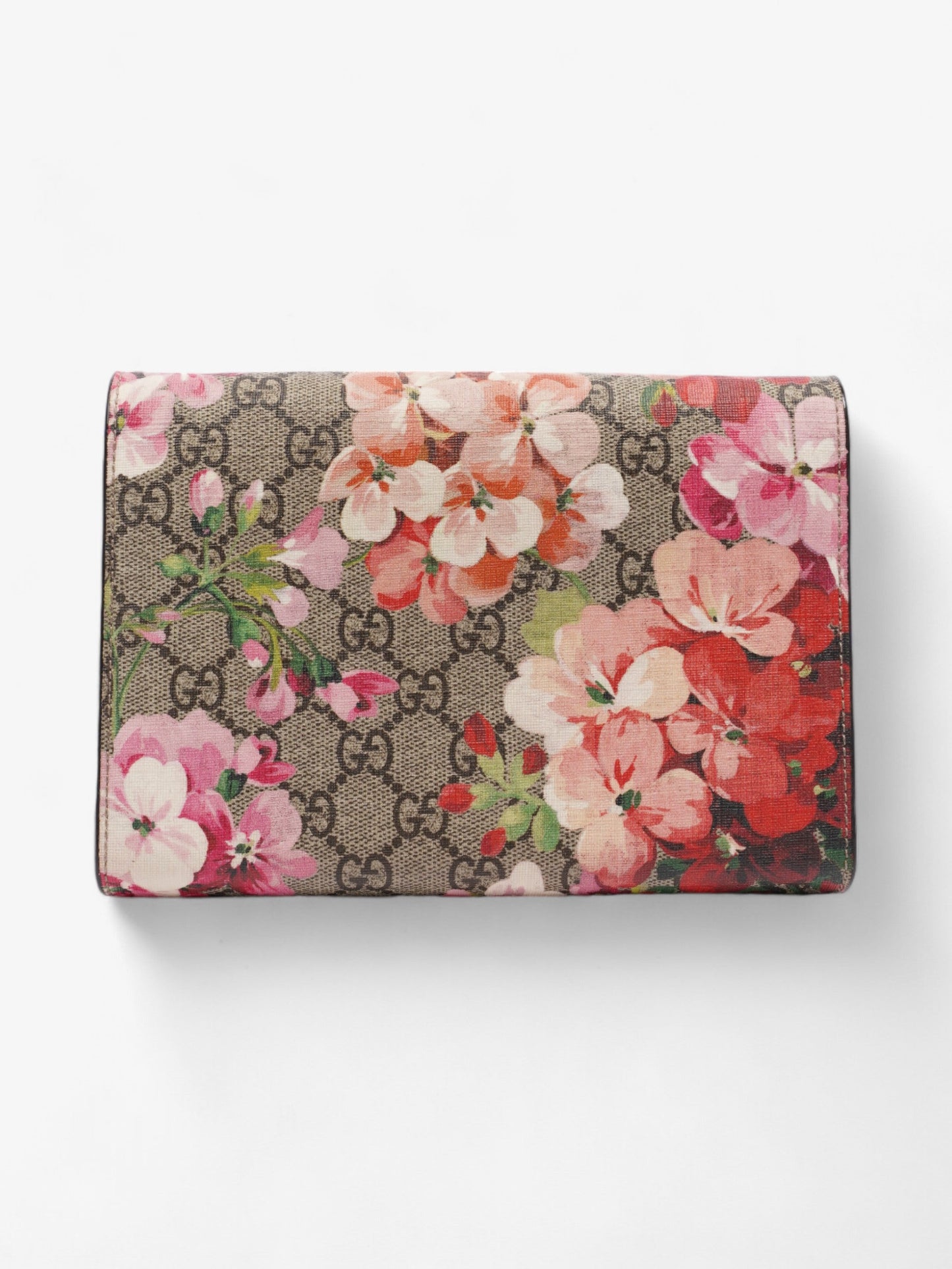 Gucci Dionysus Chain Wallet Supreme / Bloom Coated Canvas