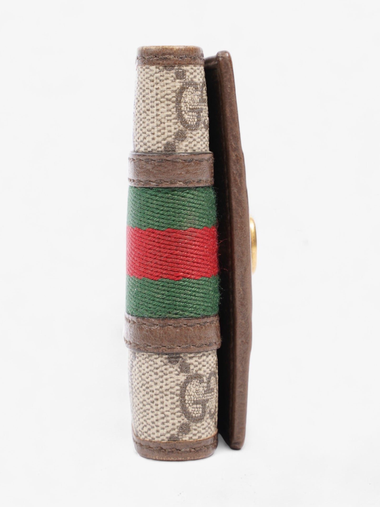 Gucci GG Web Key Case Supreme Print