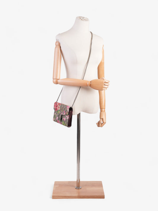 Gucci Dionysus Chain Wallet Supreme / Bloom Coated Canvas