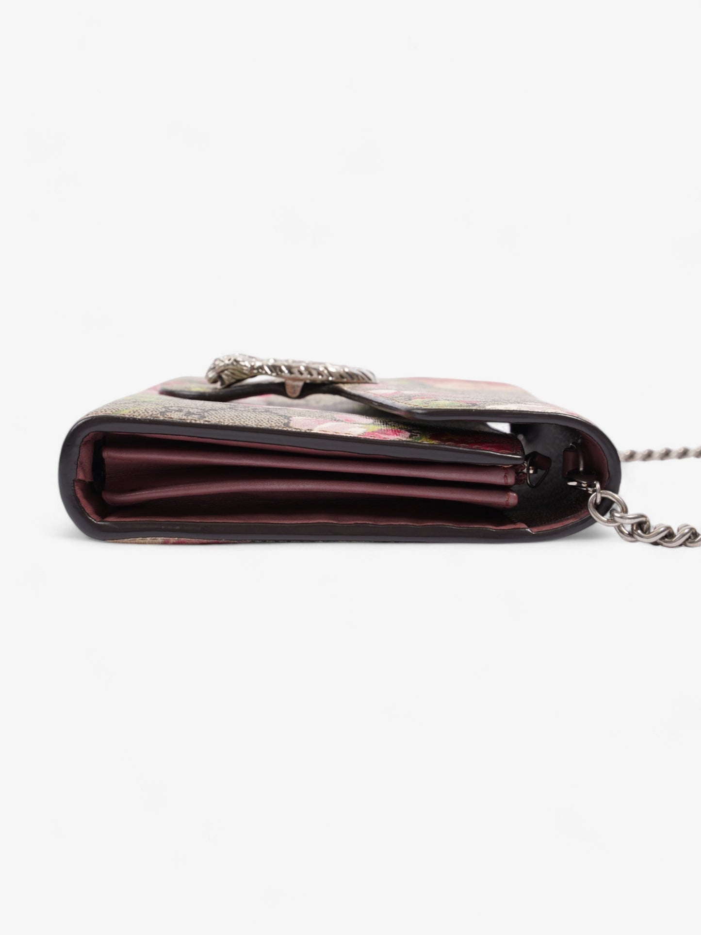 Gucci Dionysus Chain Wallet Supreme / Bloom Coated Canvas