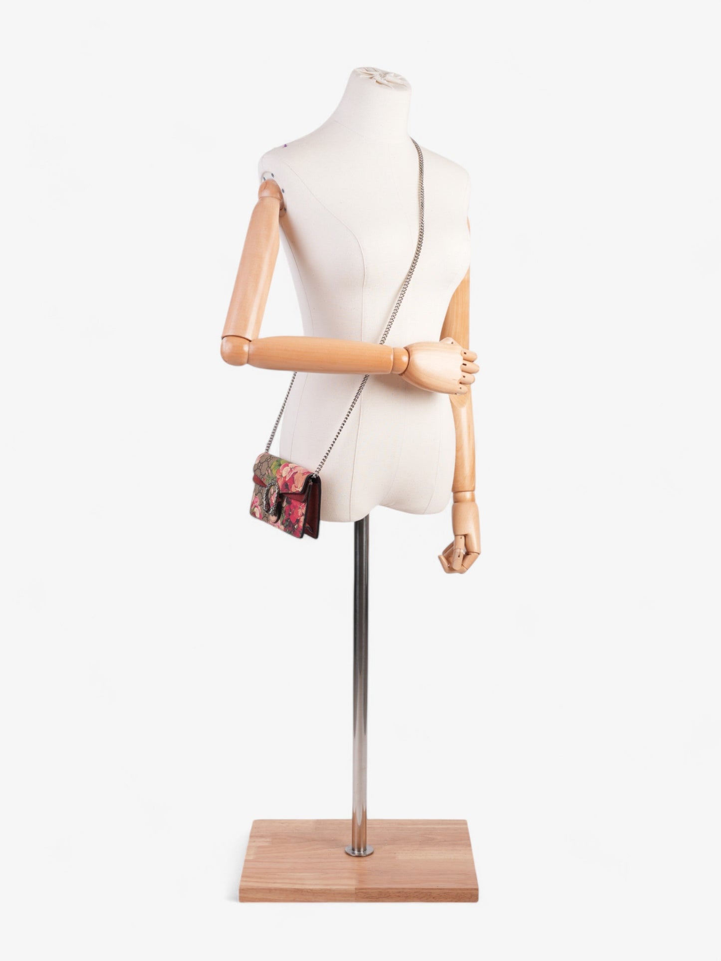 Gucci Dionysus Supreme / Bloom Coated Canvas Super Mini