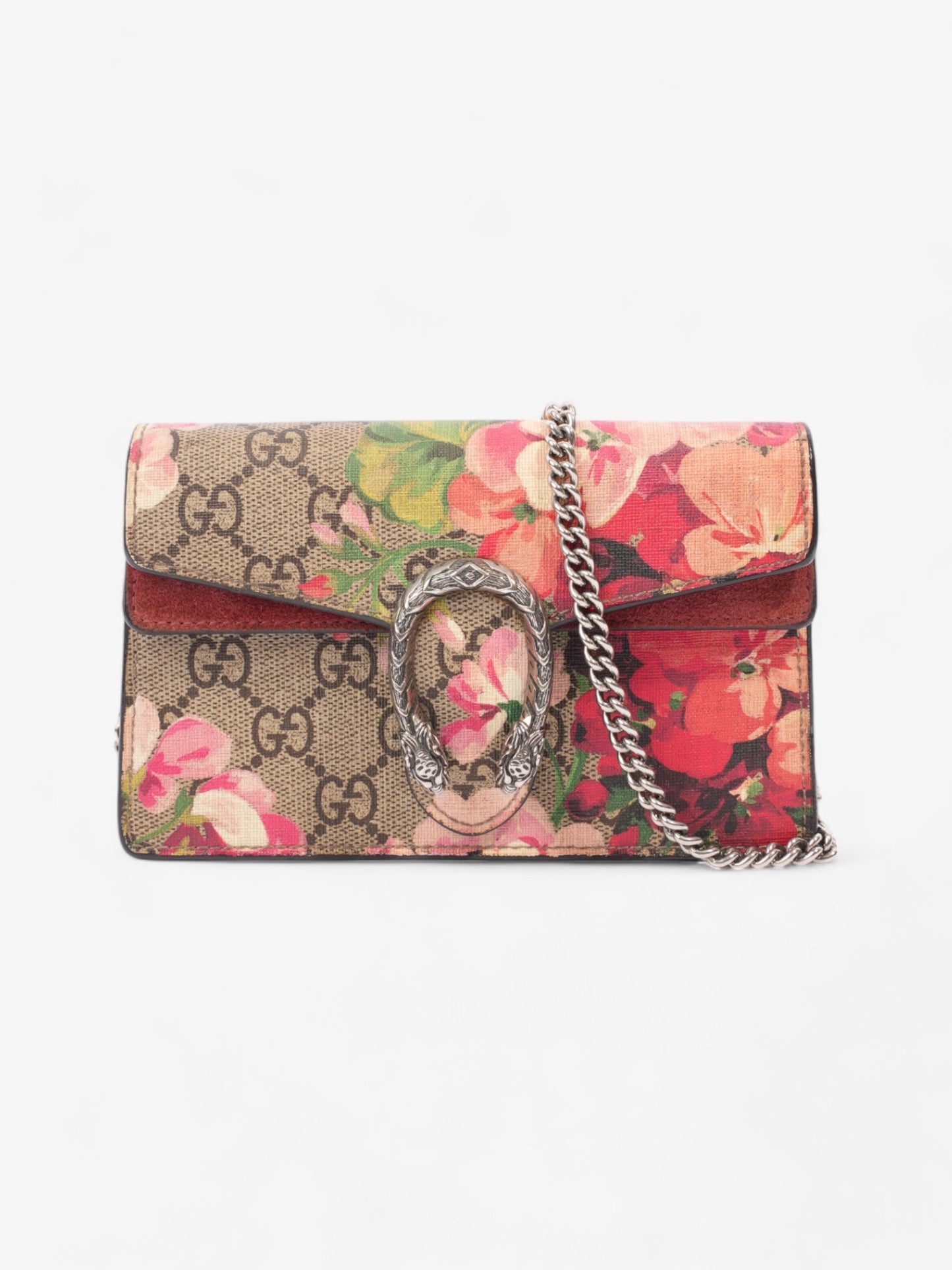 Gucci Dionysus Supreme / Bloom Coated Canvas Super Mini
