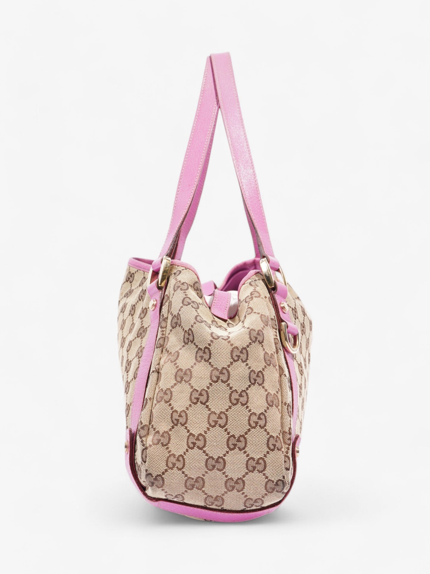 Gucci Tote Bag Supreme / Pink Canvas
