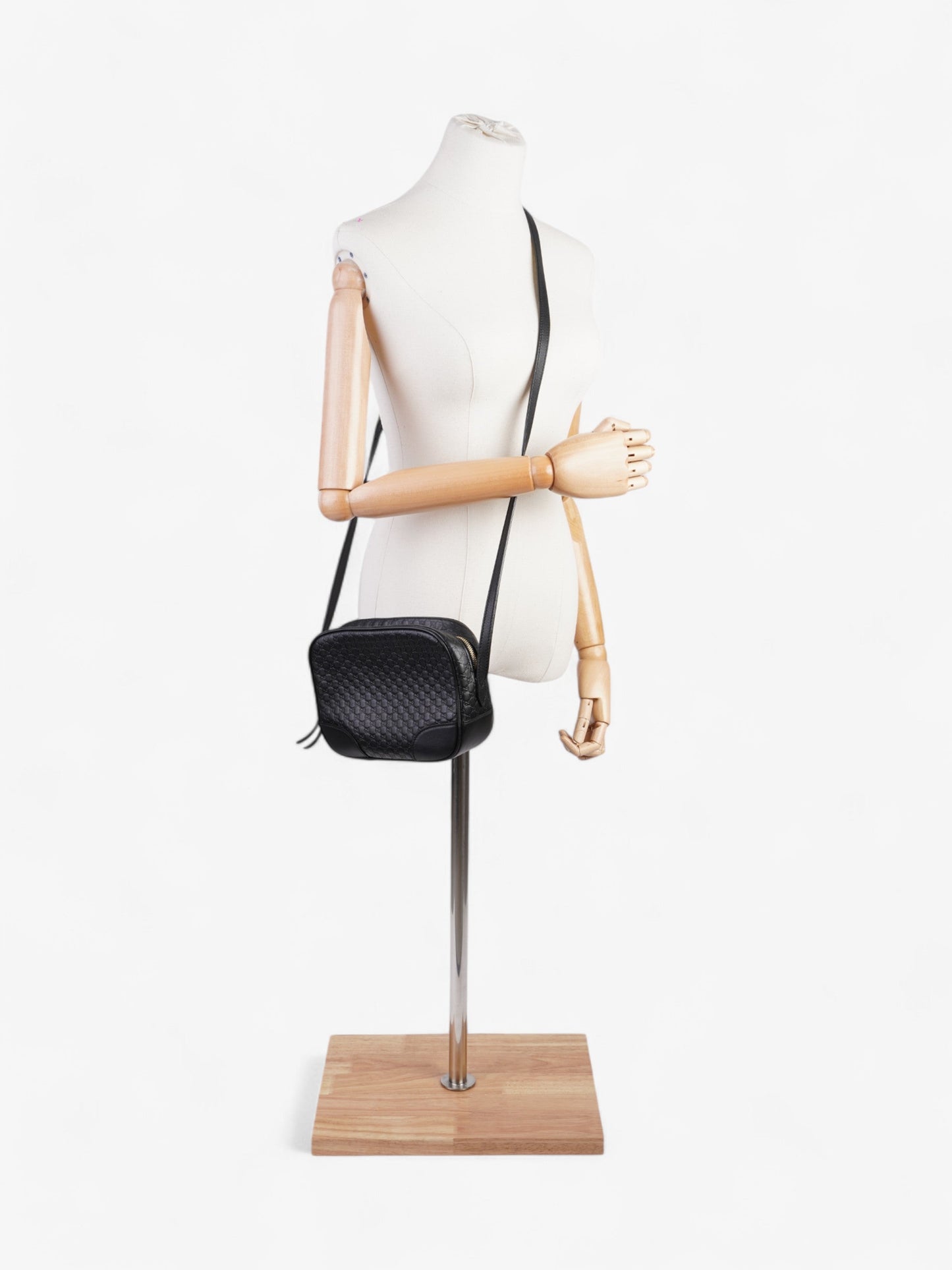 Gucci Bree Guccissima Black Leather