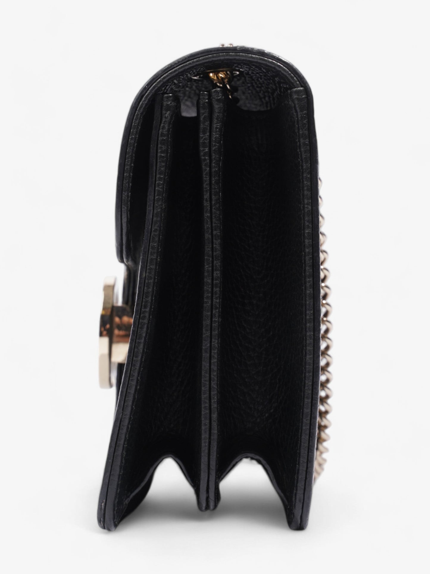 Gucci Interlocking G Bag Black Leather Small