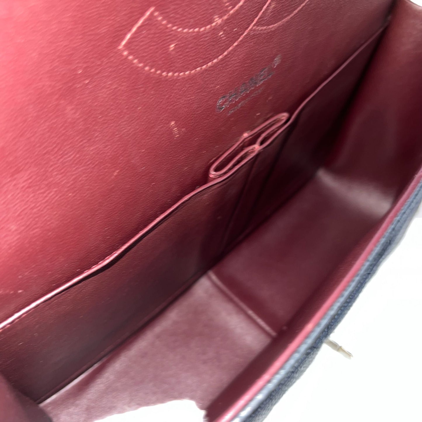 Chanel Jumbo Classic Flap DF in Black Caviar and SHW