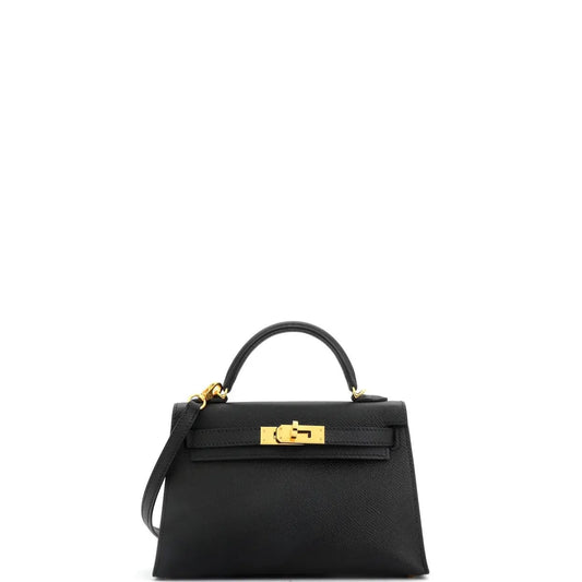 Hermes Epsom Kelly Mini Handbag