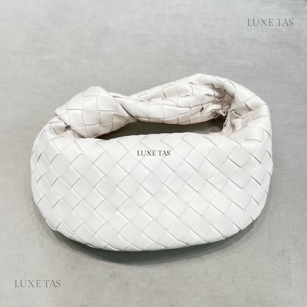 White Mini Jodie Leather Bag Leather Mini Bag for Women