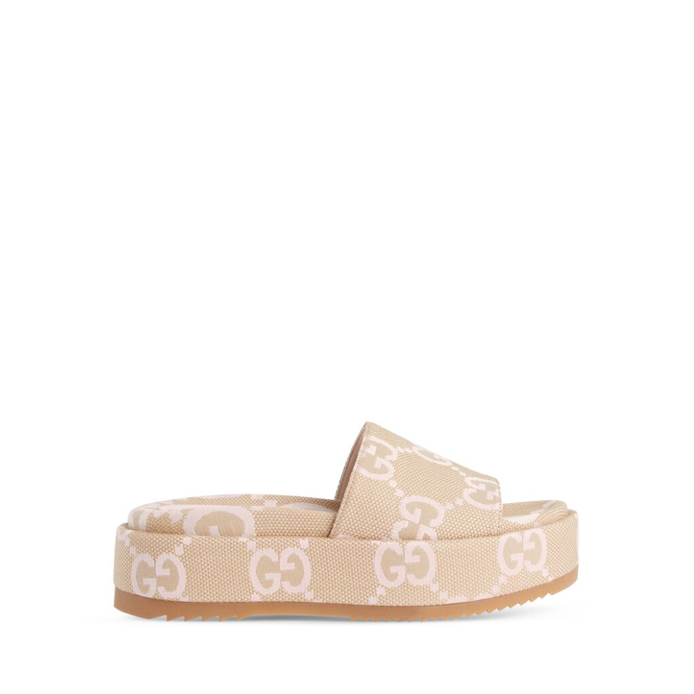 Jumbo GG Platform Slide Sandal Designer Slides & Sandals for Women