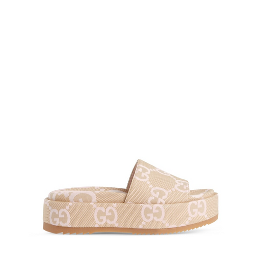 Jumbo GG Platform Slide Sandal Designer Slides & Sandals for Women