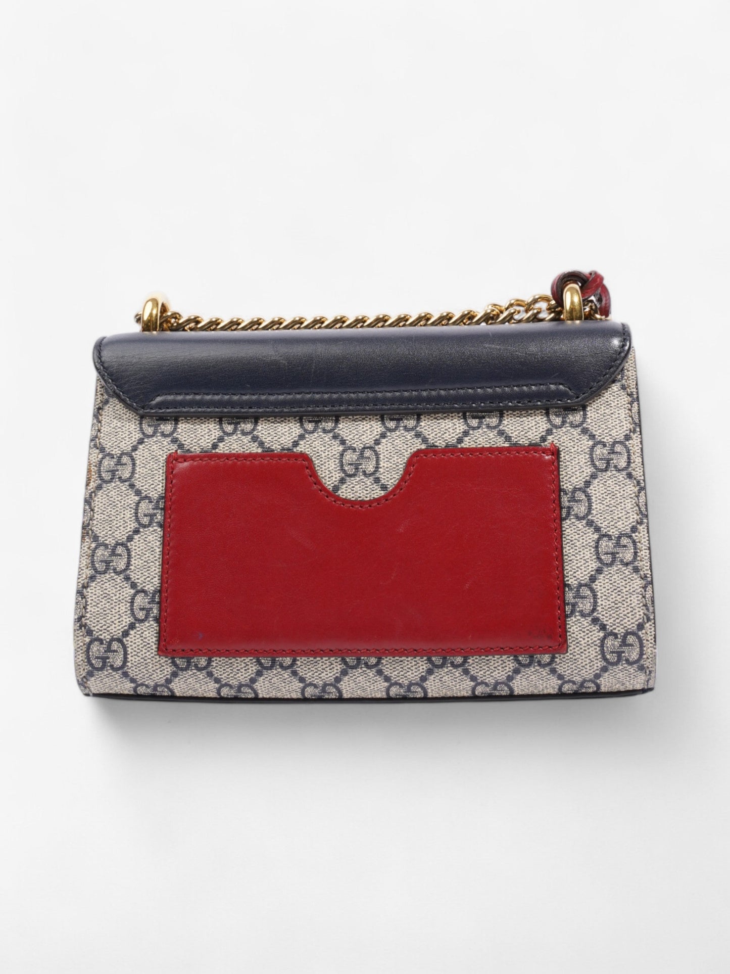 Gucci Padlock GG Supreme / Navy Blue Canvas Small