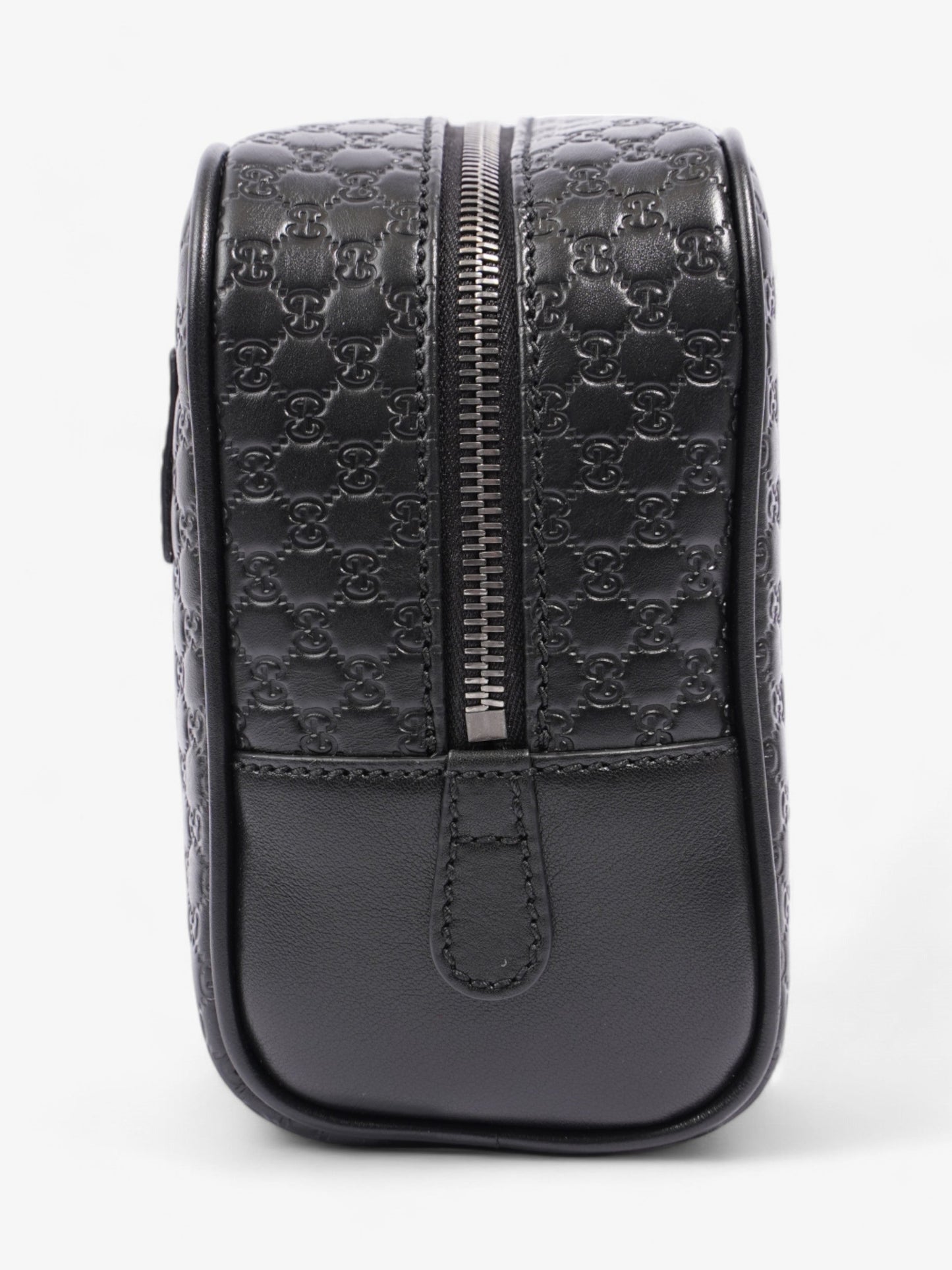 Gucci GG Wash Bag GG Supreme / Black Leather