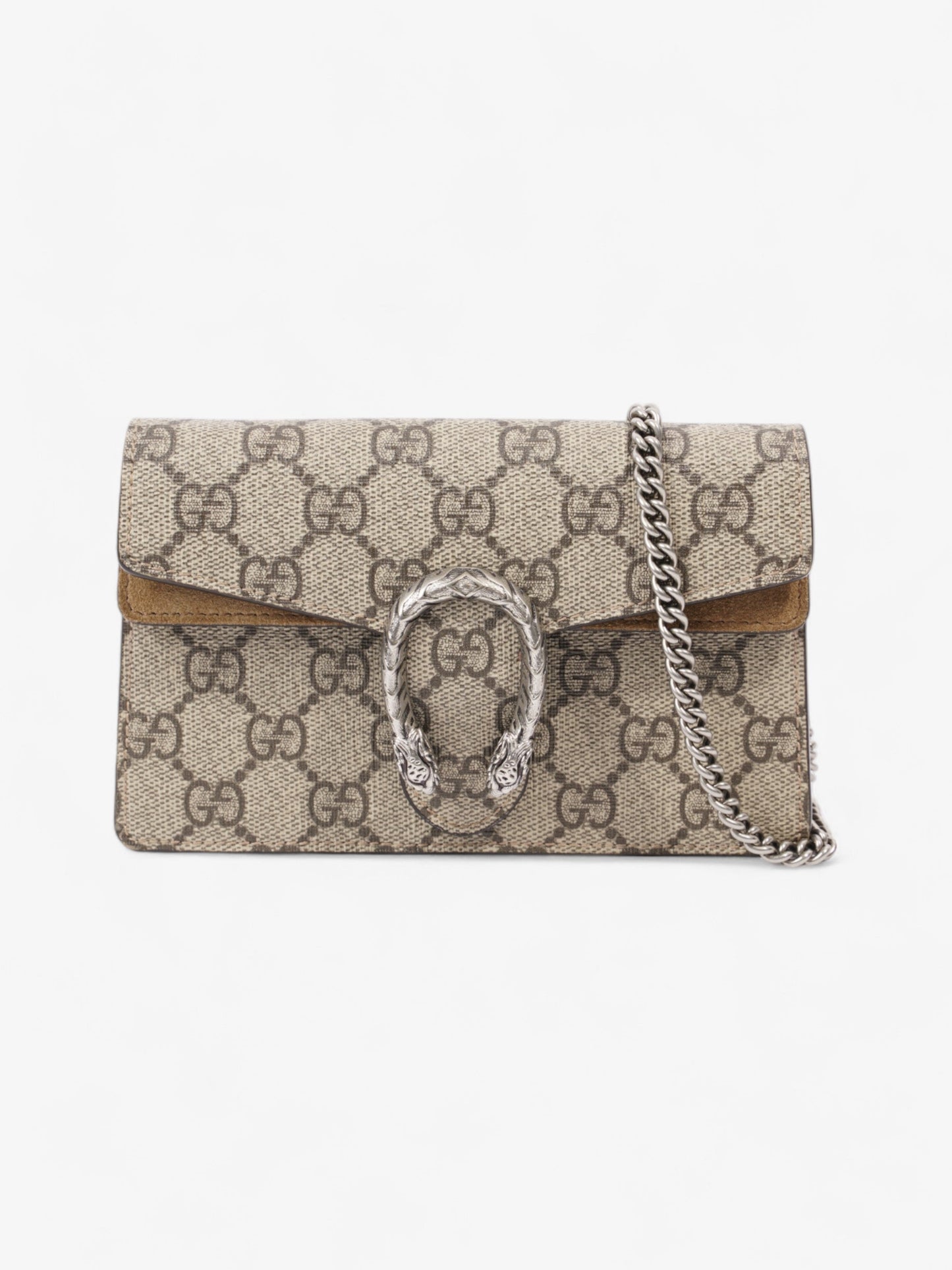 Gucci Dionysus GG Supreme / Beige Coated Canvas Super Mini