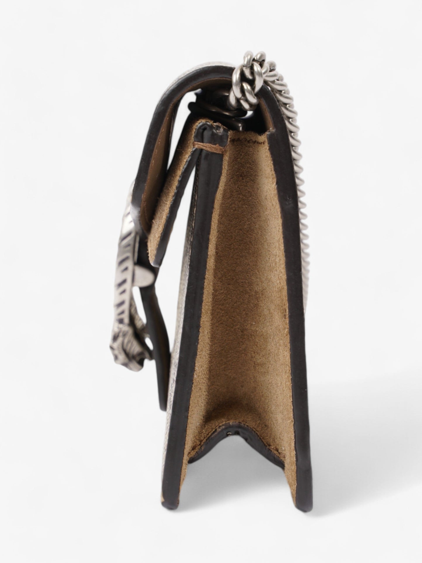 Gucci Dionysus GG Supreme / Beige Coated Canvas Super Mini