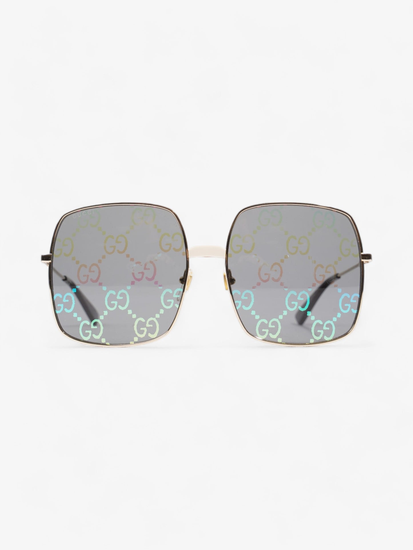 Gucci Guccissima Square Sunglasses Multicoloured Acetate 140mm