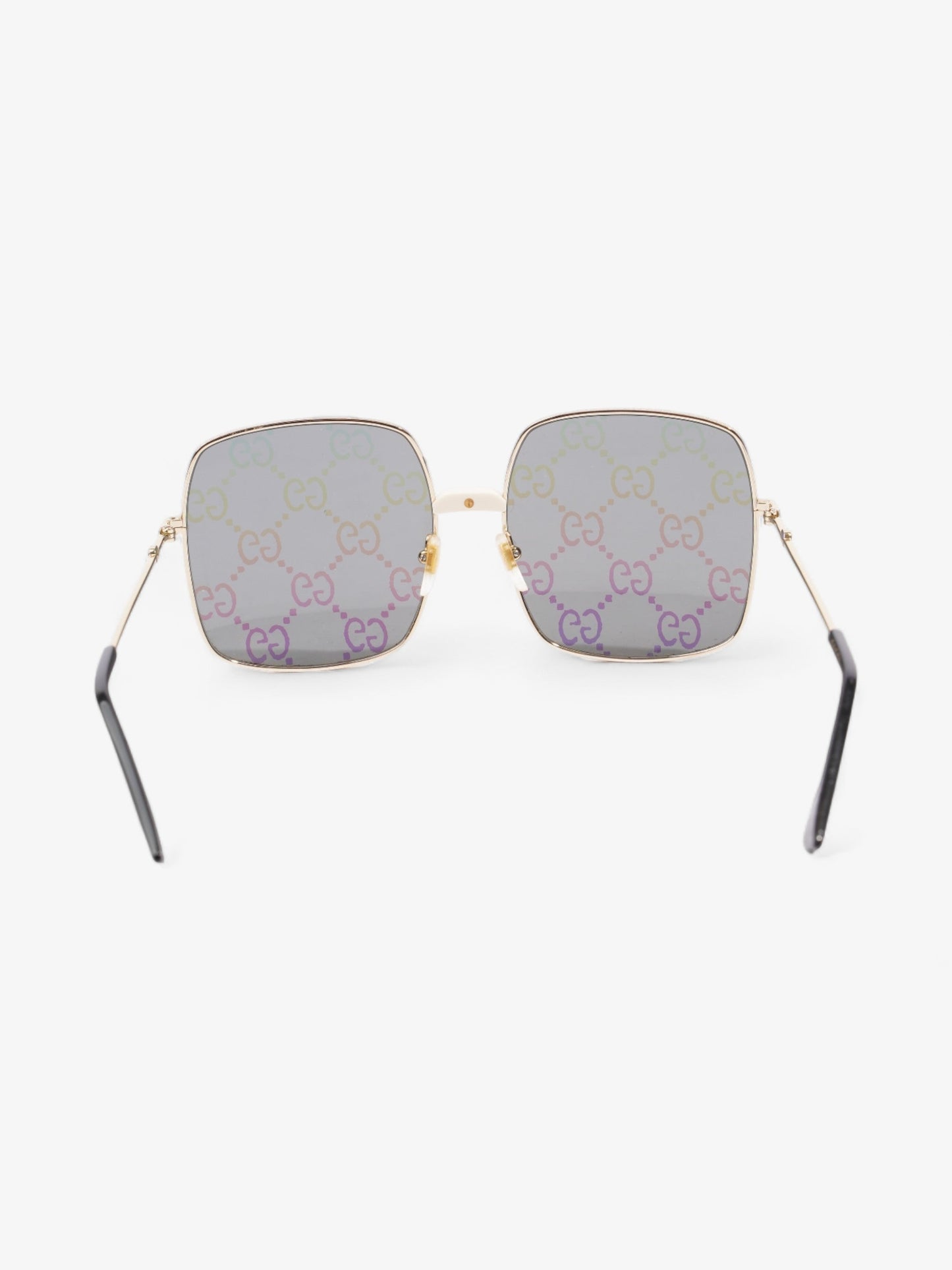 Gucci Guccissima Square Sunglasses Multicoloured Acetate 140mm