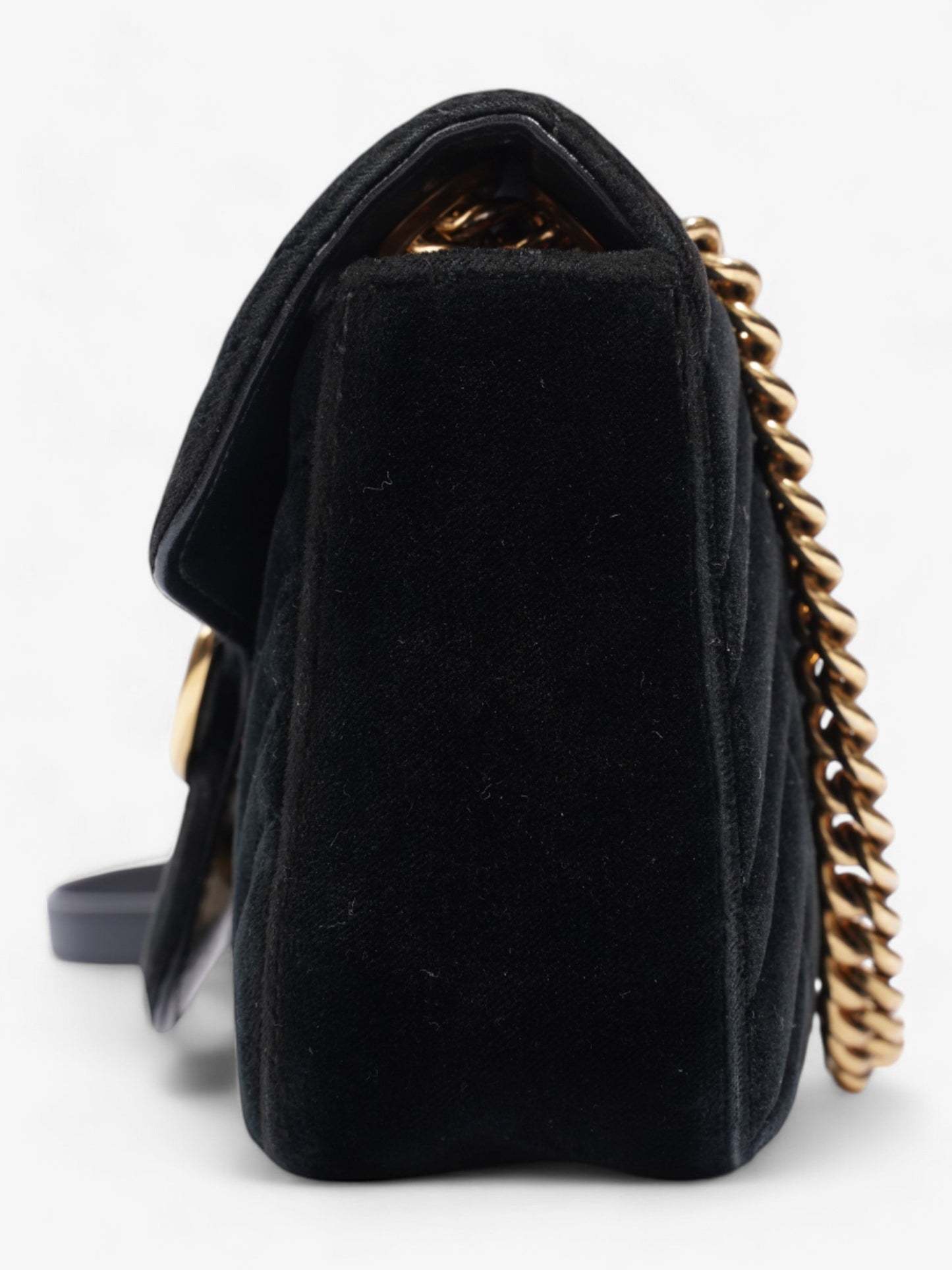 Gucci GG Marmont Black Velvet Mini
