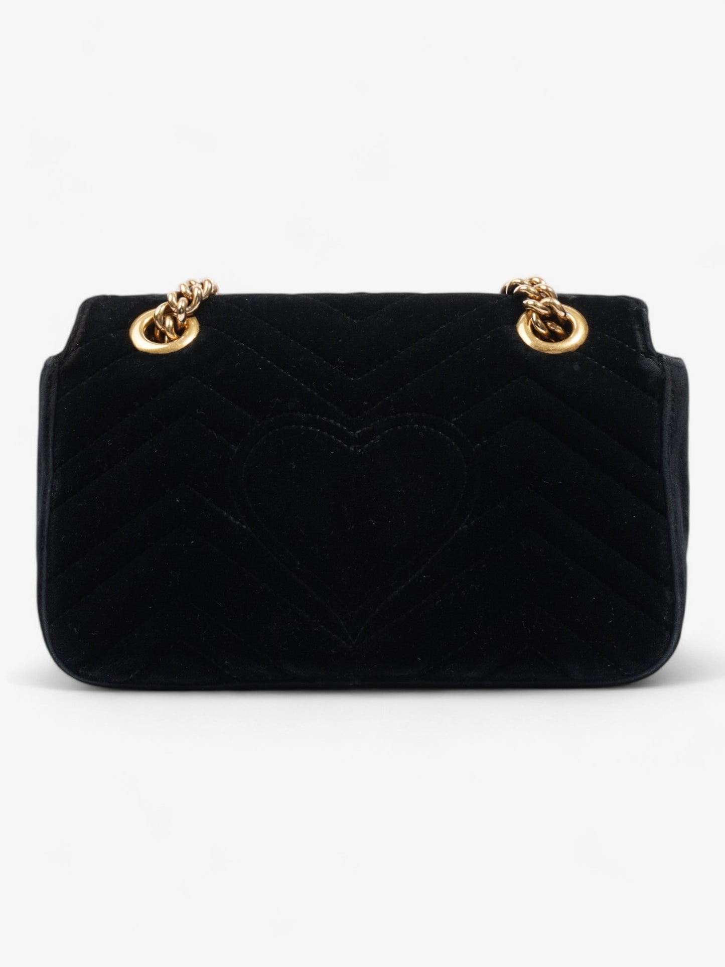 Gucci GG Marmont Black Velvet Mini
