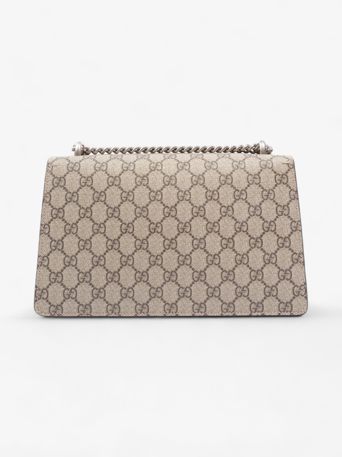 Gucci Dionysus Beige And Ebony GG Supreme Coated Canvas Small