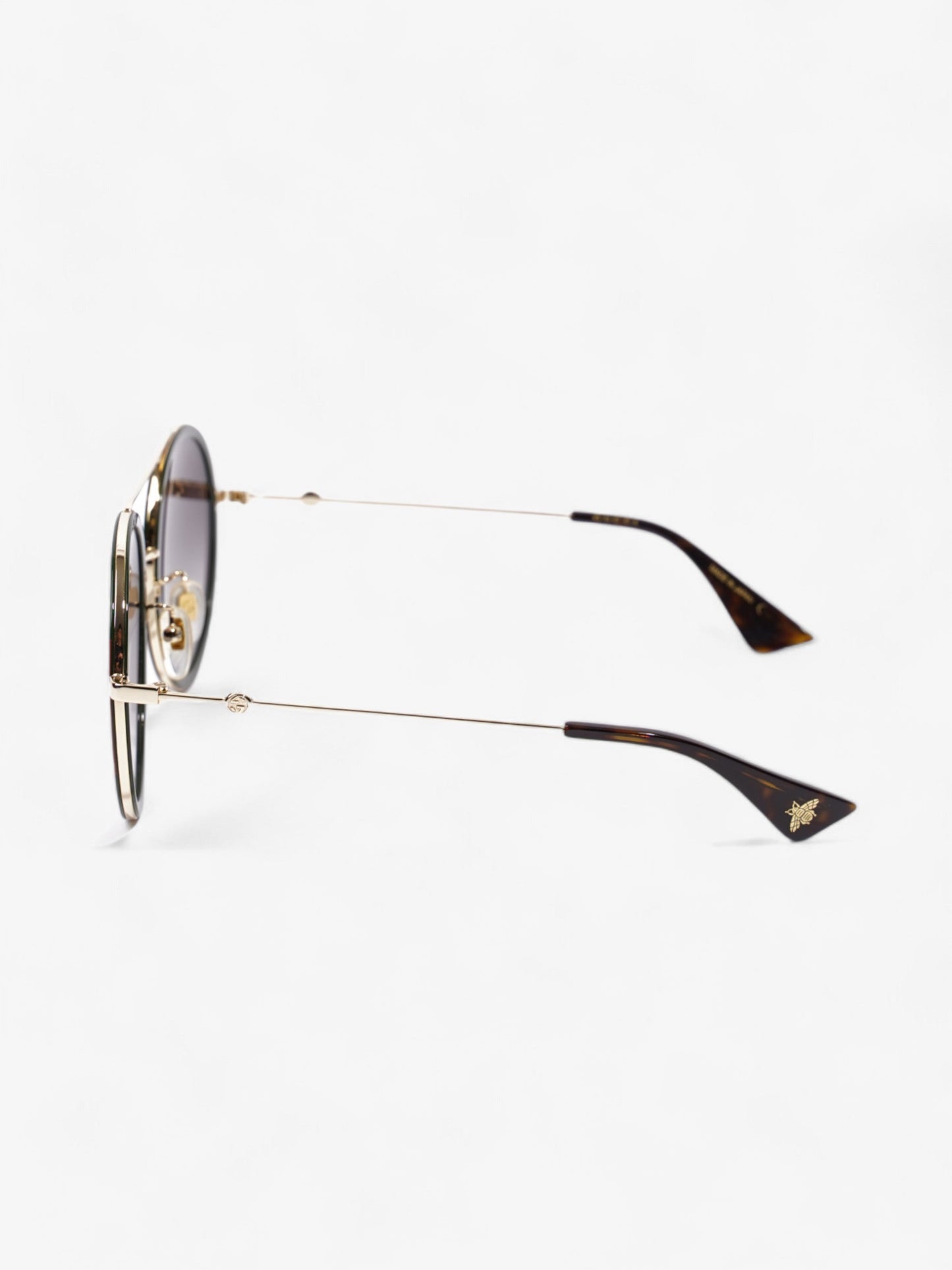 Gucci Round Sunglasses Red / Green Acetate 56mm