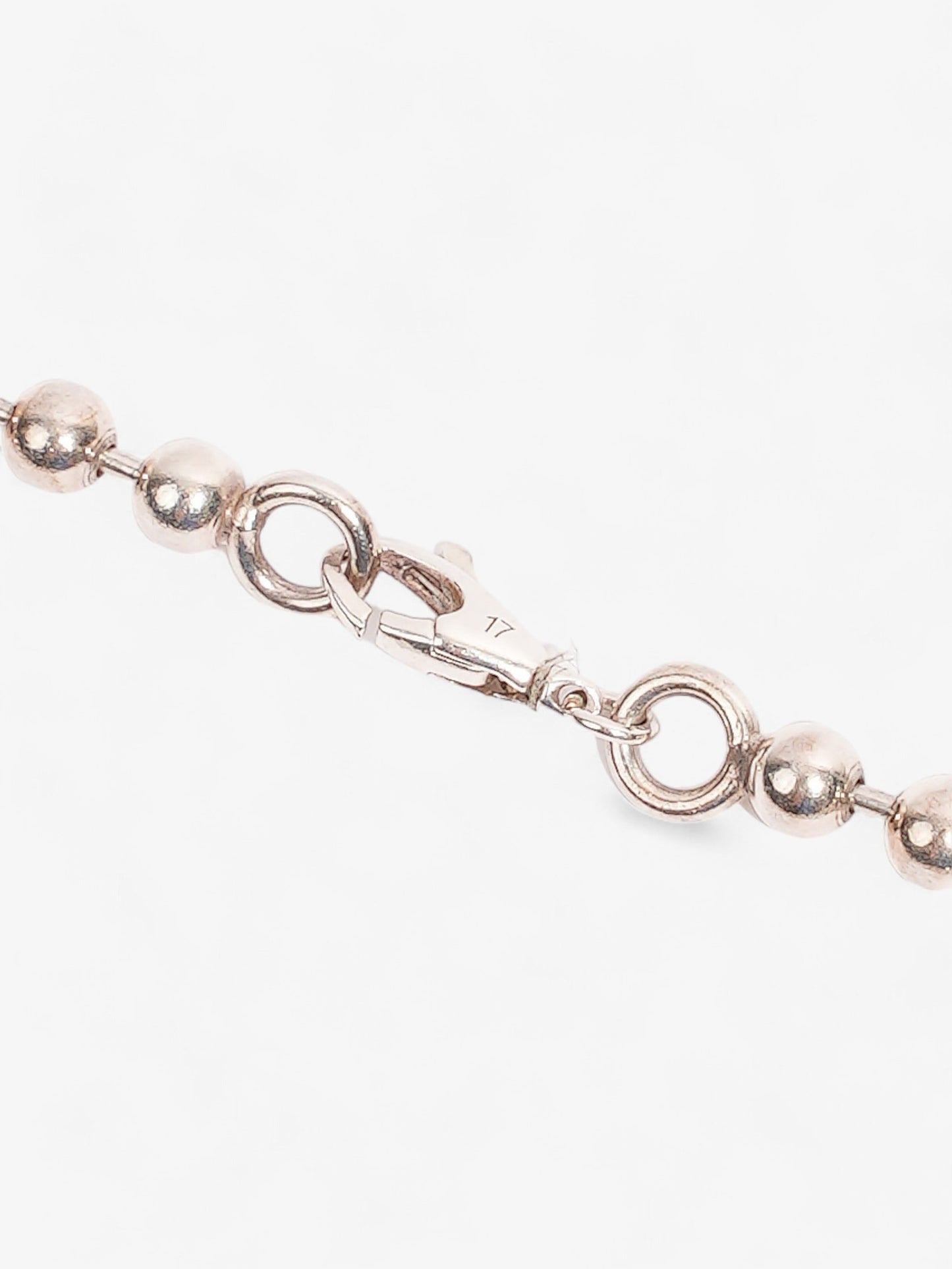 Gucci Interlocking G Bracelet Silver Silver Sterling 17