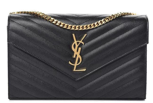 Saint Laurent Monogram Envelope Crossbody