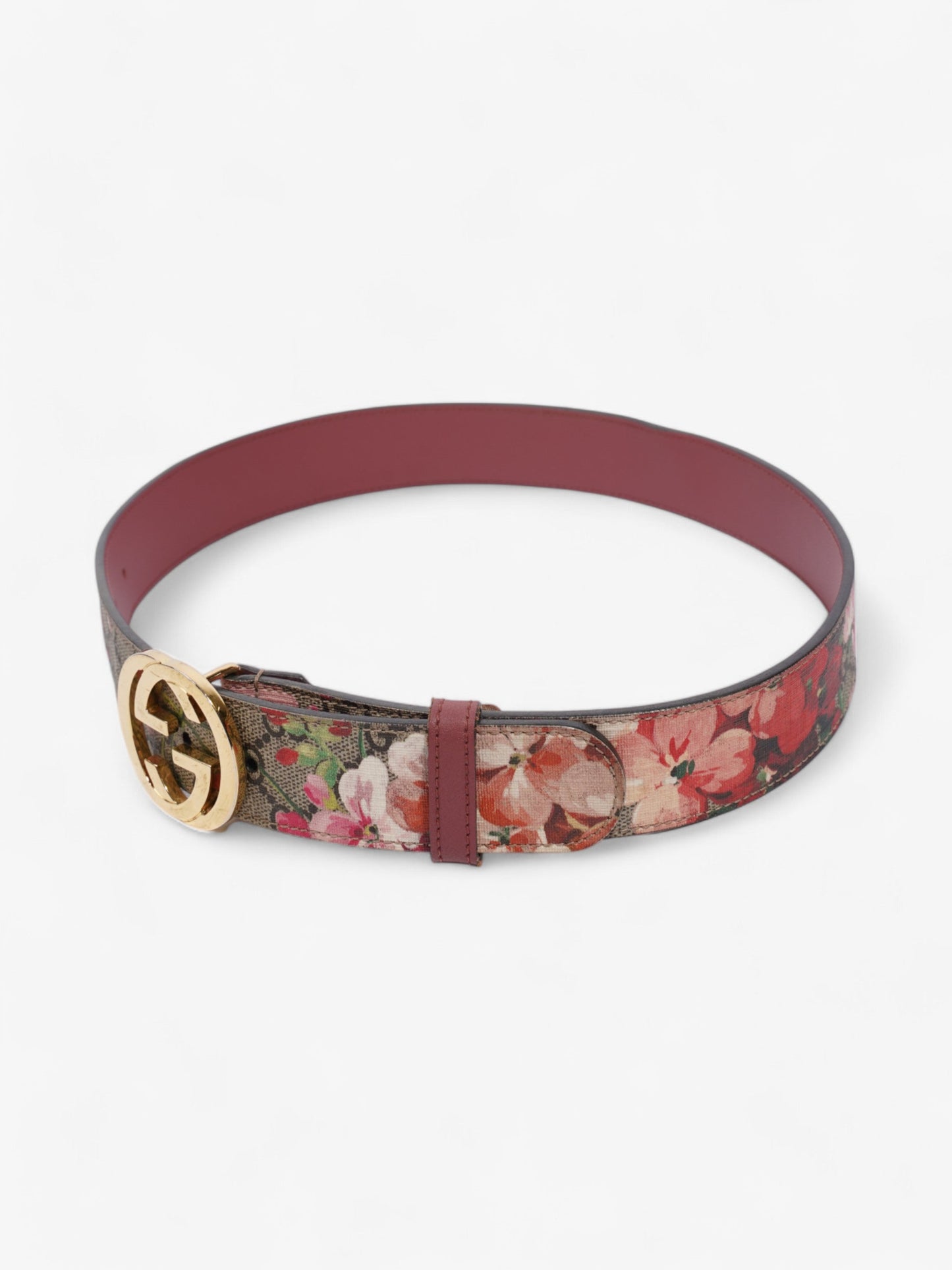 Gucci Interlocking G Belt GG Bloom / GG Supreme Canvas 75cm / 30"