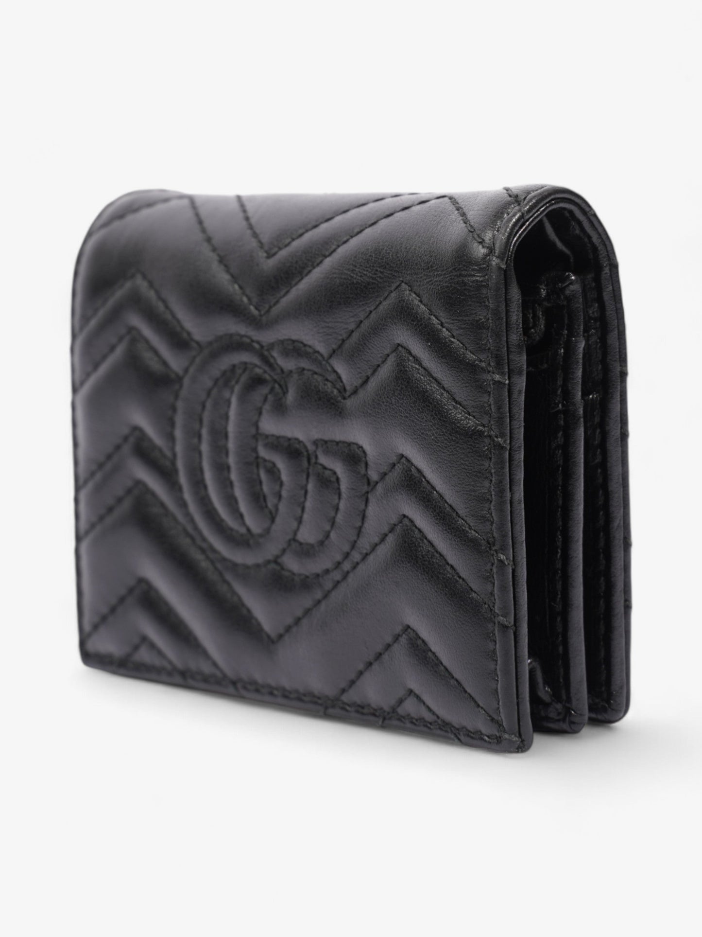 Gucci GG Marmont Wallet Black Leather
