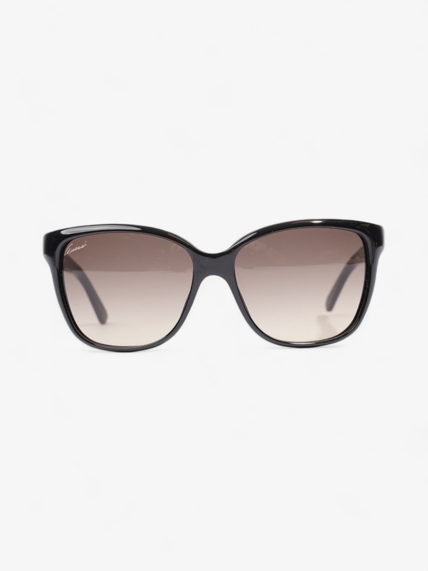 Gucci GG Web Sunglasses Black / Red / Green Acetate 135mm