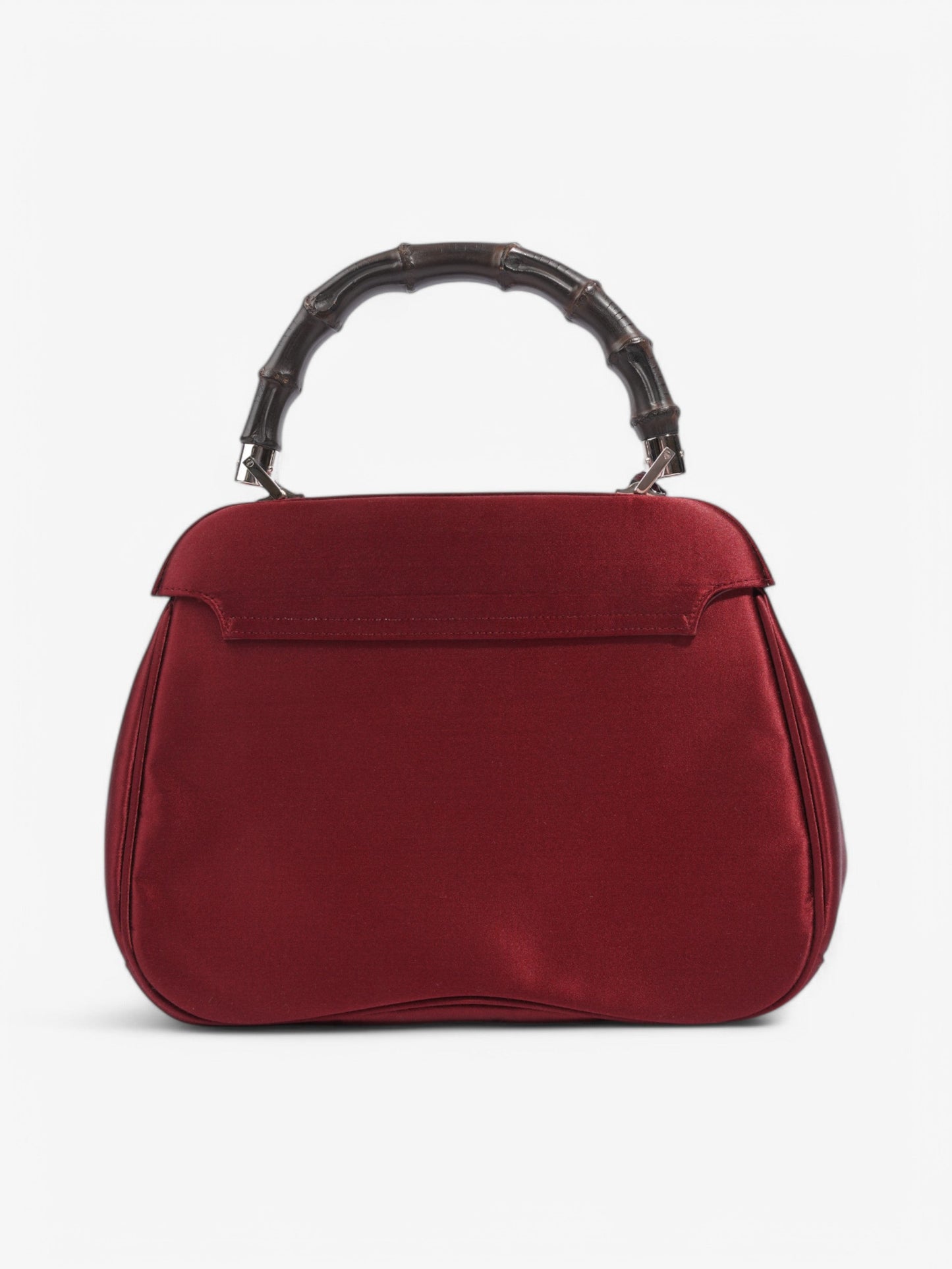 Gucci Bamboo Lady Lock Top Handle Red Velvet