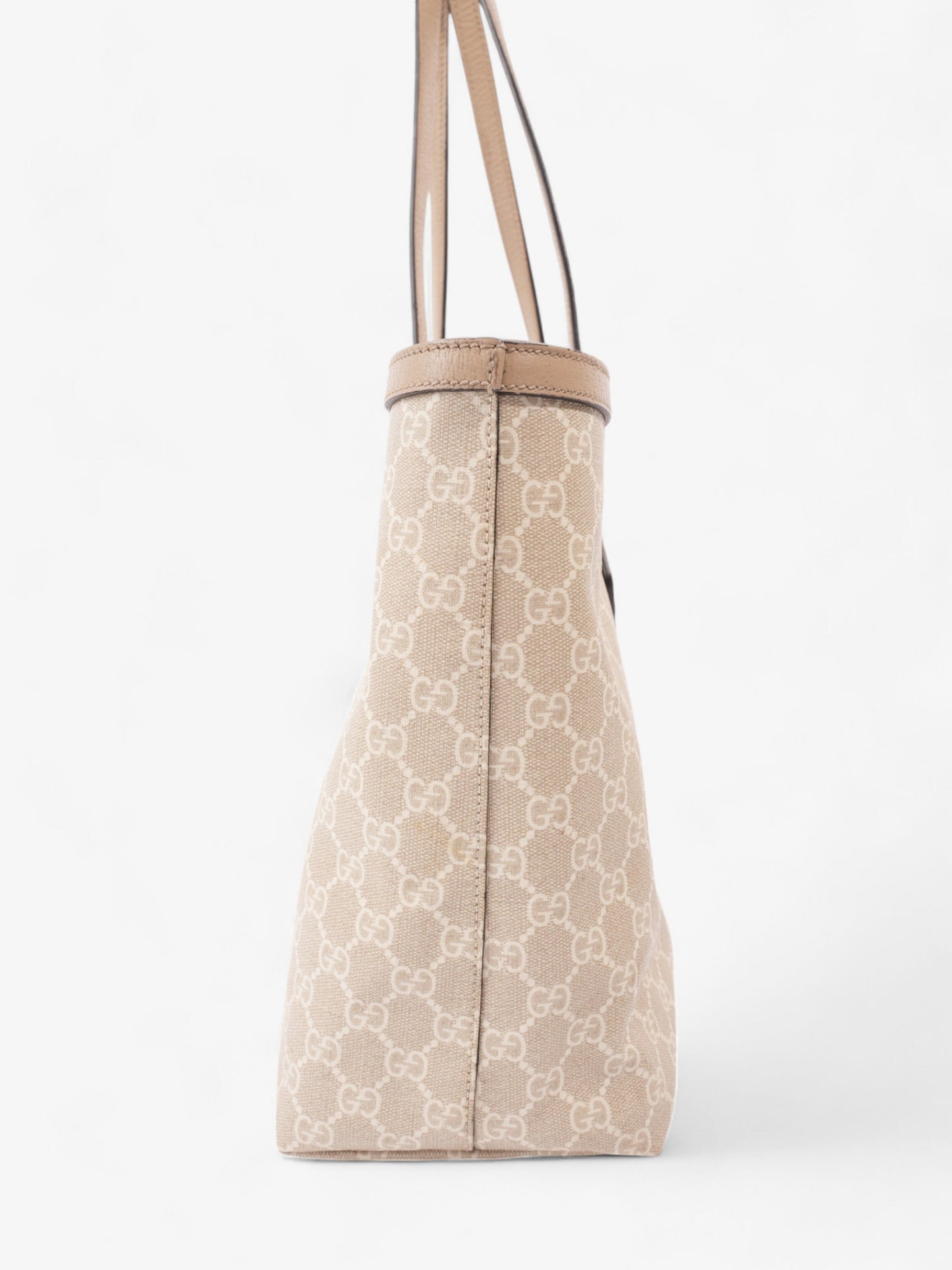 Gucci Ophidia Tote Bag Beige / White / Green Canvas Medium