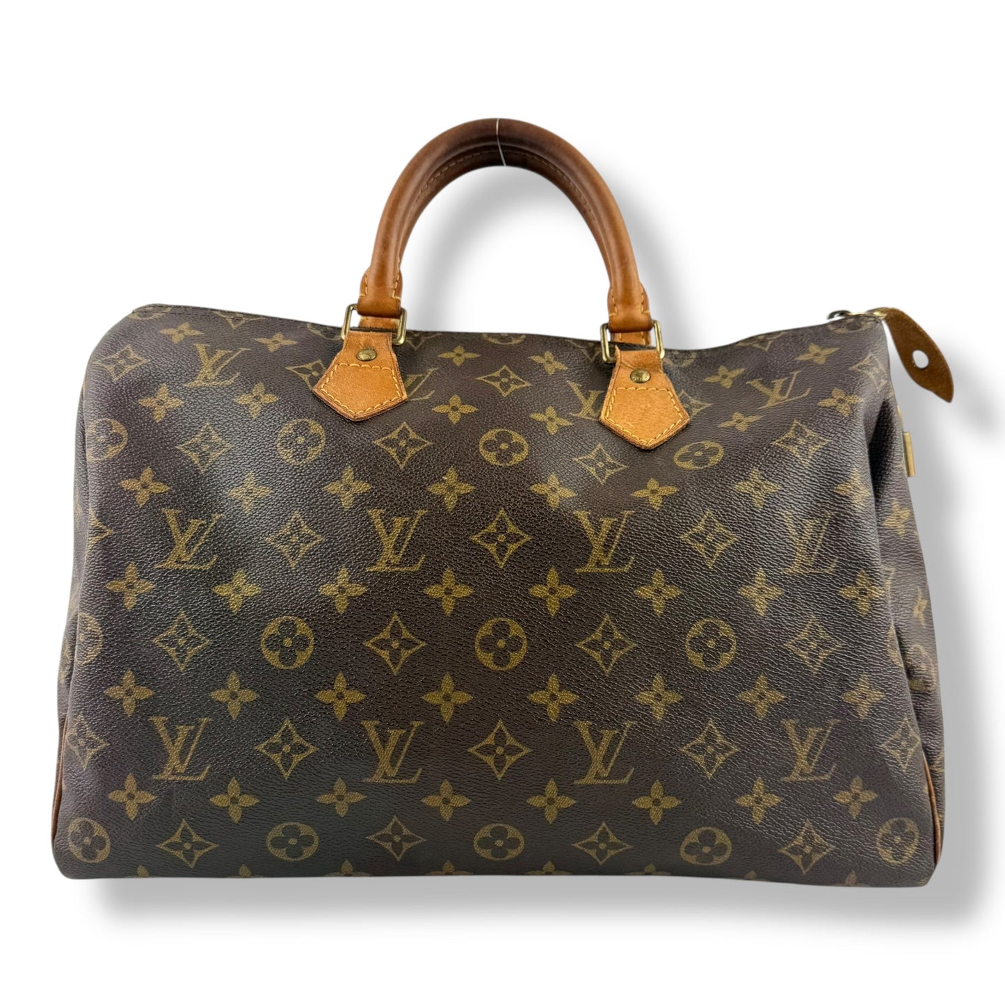 Louis Vuitton Speedy 35 Vintage Brown Monogram Handbag
