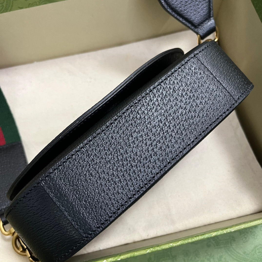 a x G Mini Bag Black Leather Mini Bag for Women