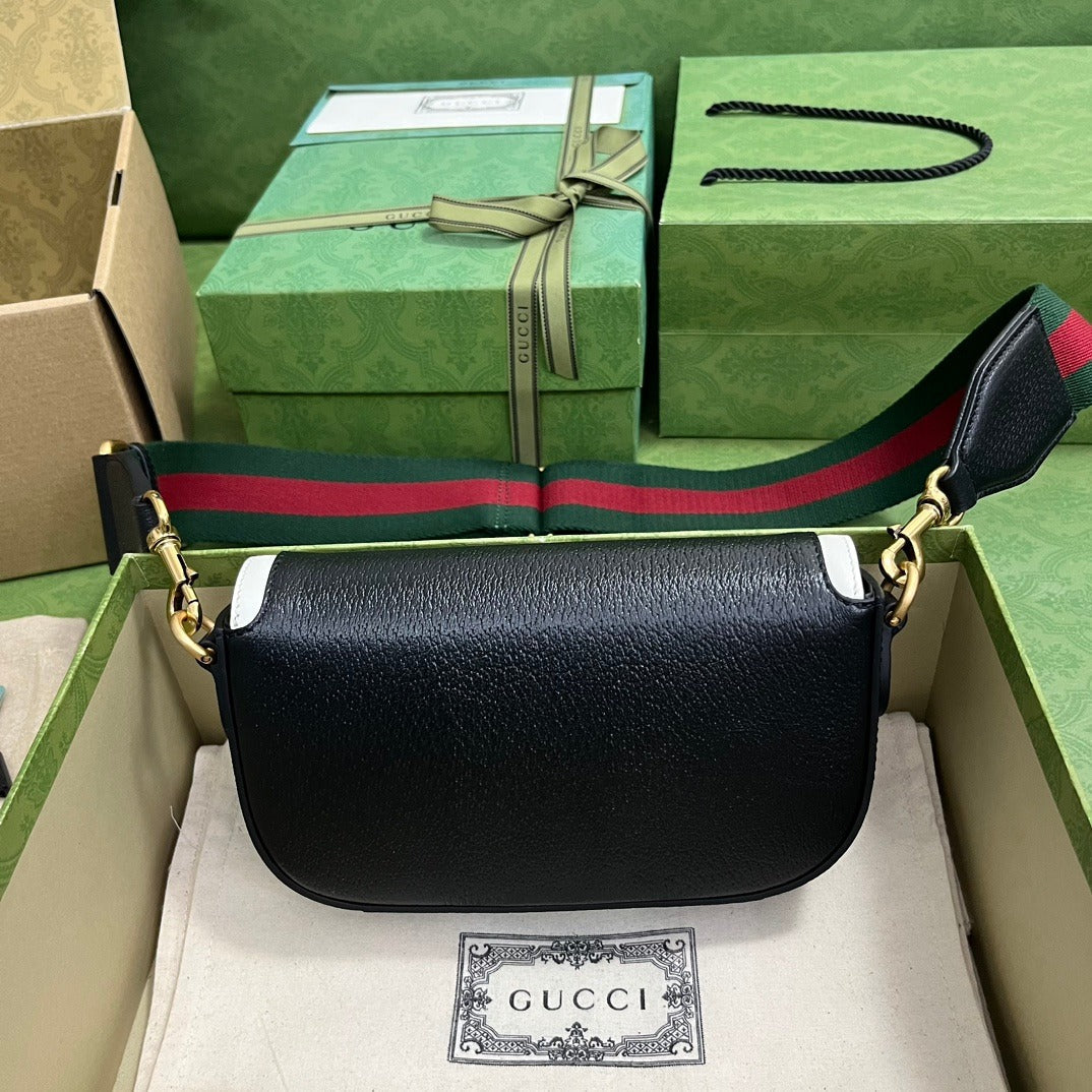a x G Mini Bag Black Leather Mini Bag for Women