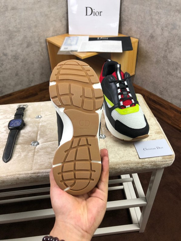 Christian Dior B22 Yellow Red Sneaker