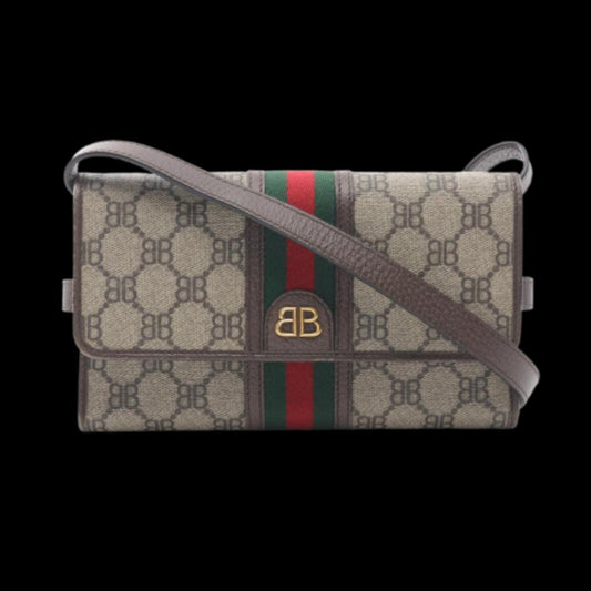 Beige Canvas Balenciaga Shoulder Bag