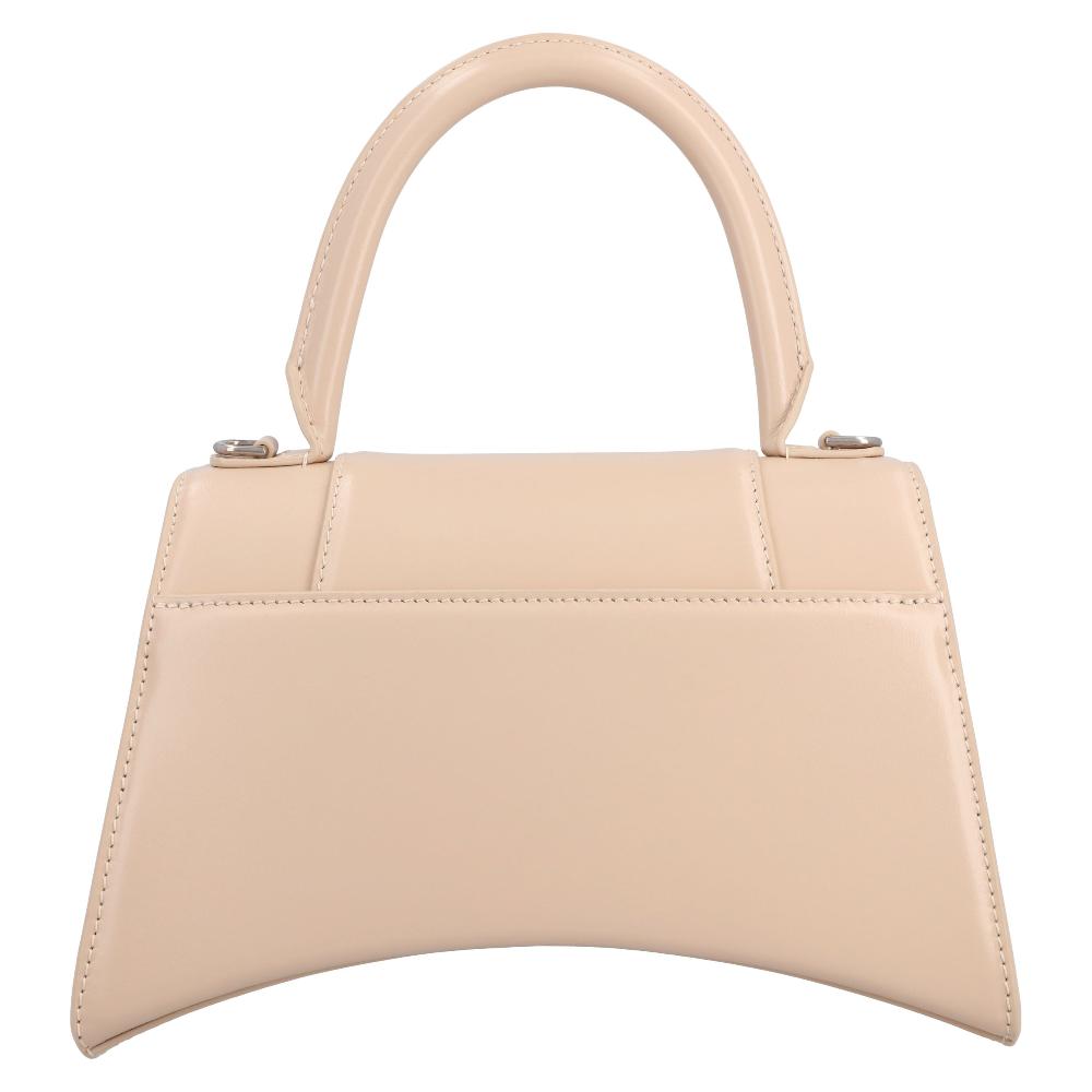 Beige Leather Balenciaga Hourglass