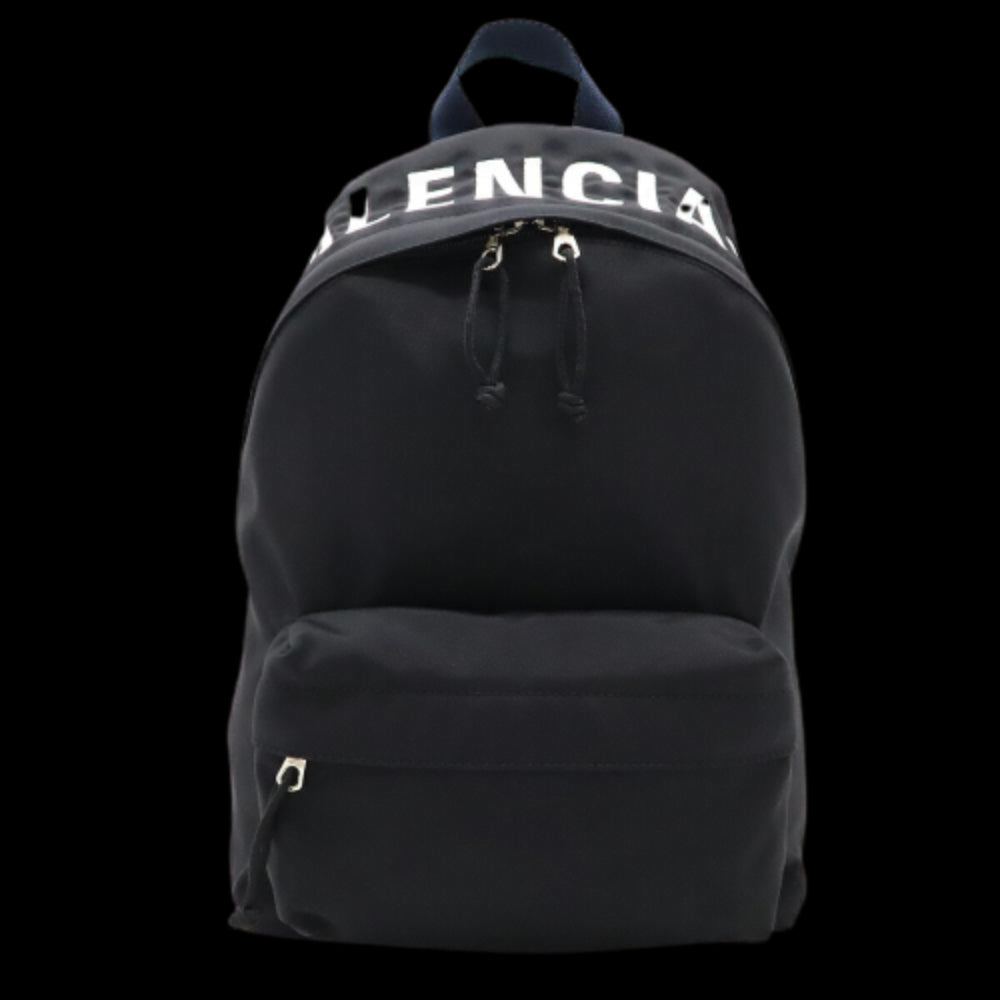 Black Canvas Balenciaga Backpack