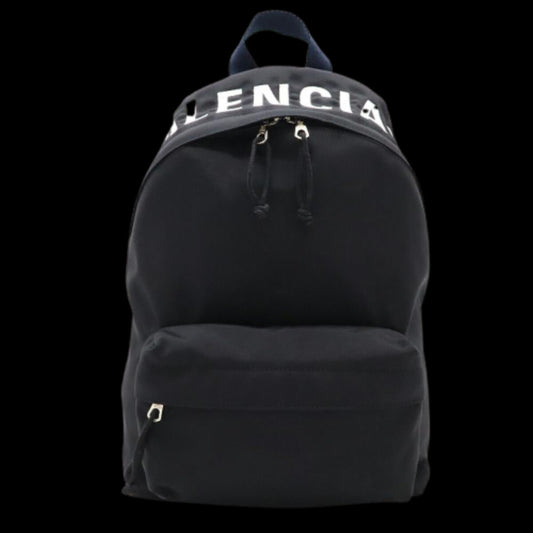 Black Canvas Balenciaga Backpack