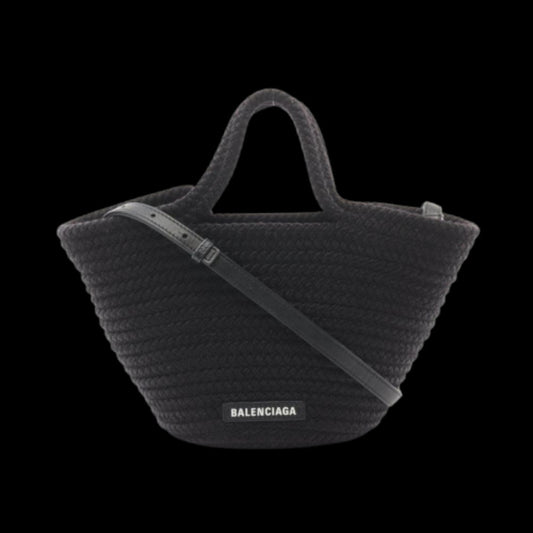 Black Canvas Balenciaga Handbag