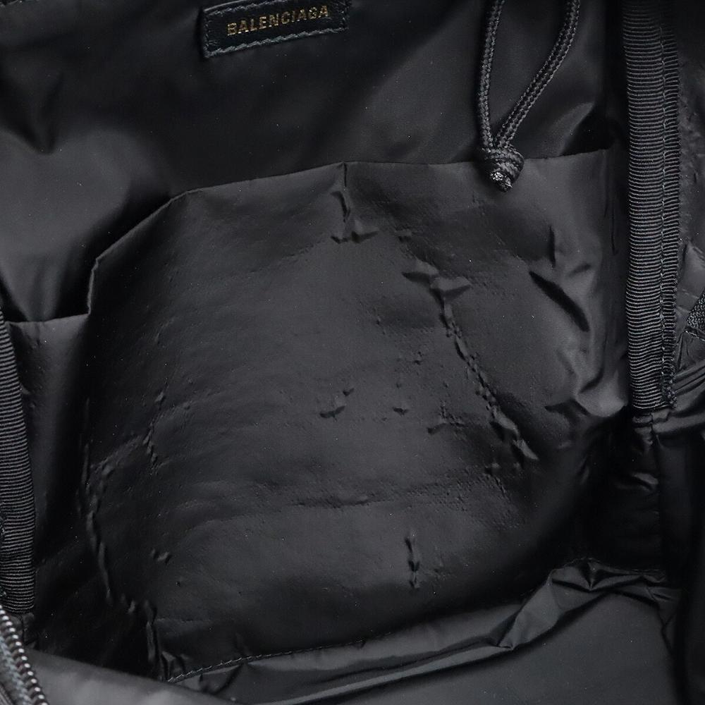 Black Canvas Balenciaga Backpack