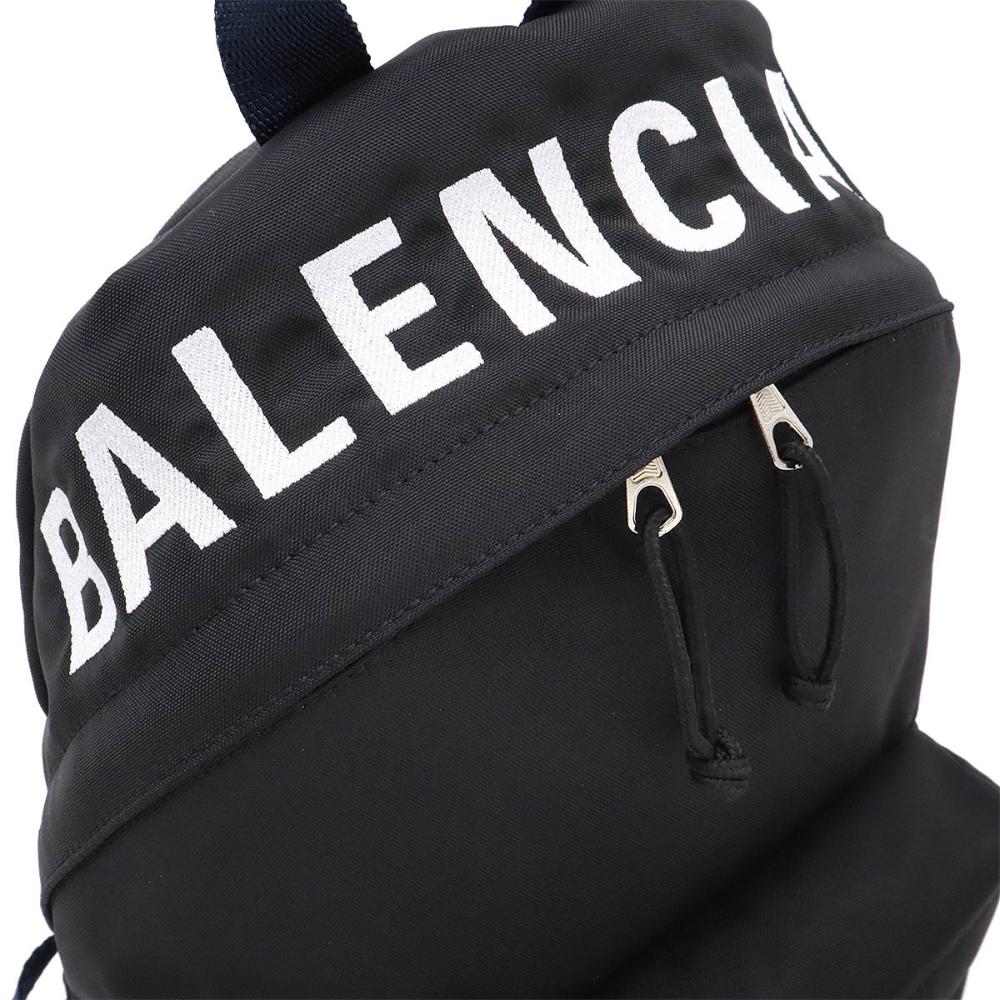 Black Canvas Balenciaga Backpack