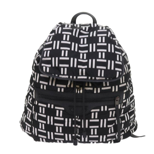 Black Fabric Balenciaga Backpack