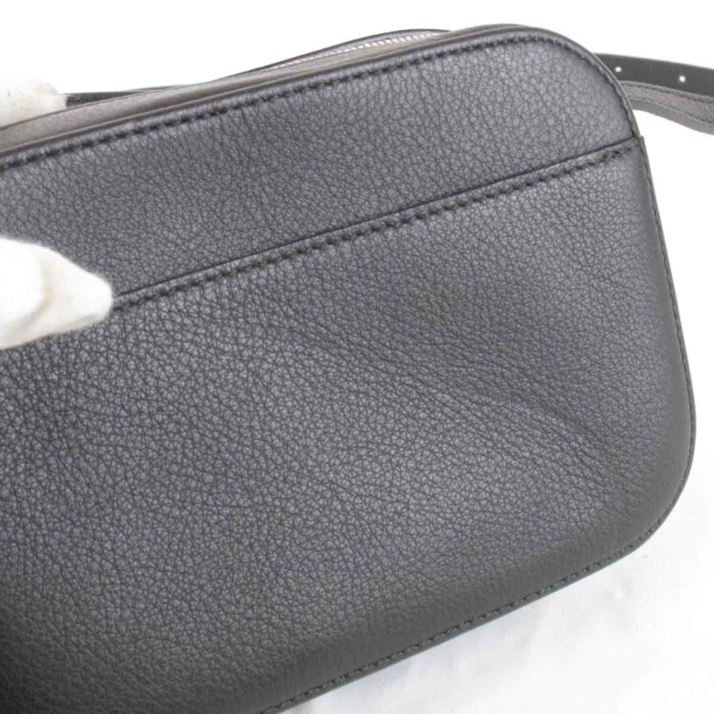 Black Leather Balenciaga Shoulder Bag