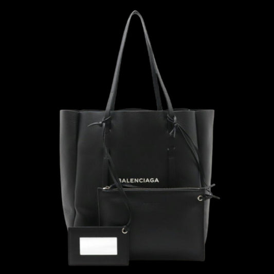 Black Leather Balenciaga Everyday