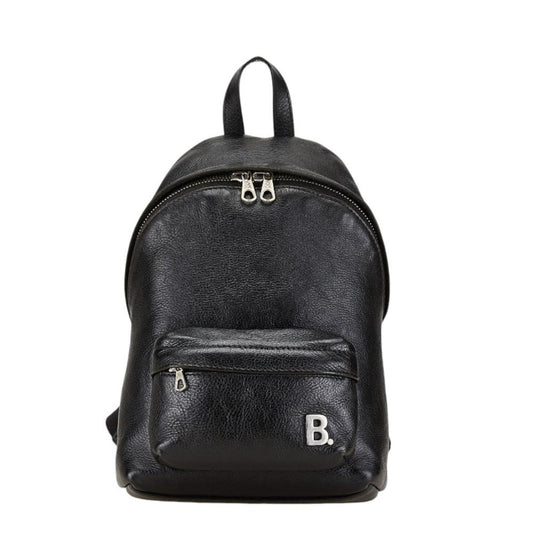Black Leather Balenciaga Backpack