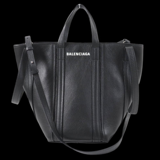 Black Leather Balenciaga Everyday